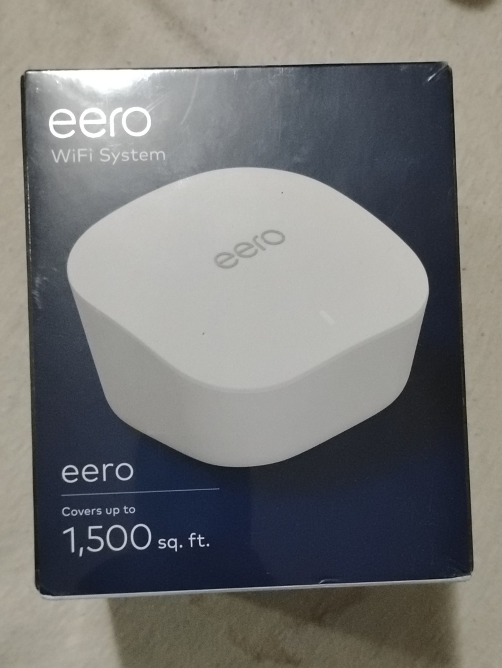 eero White WiFi System Router - Compact Home Coverage
